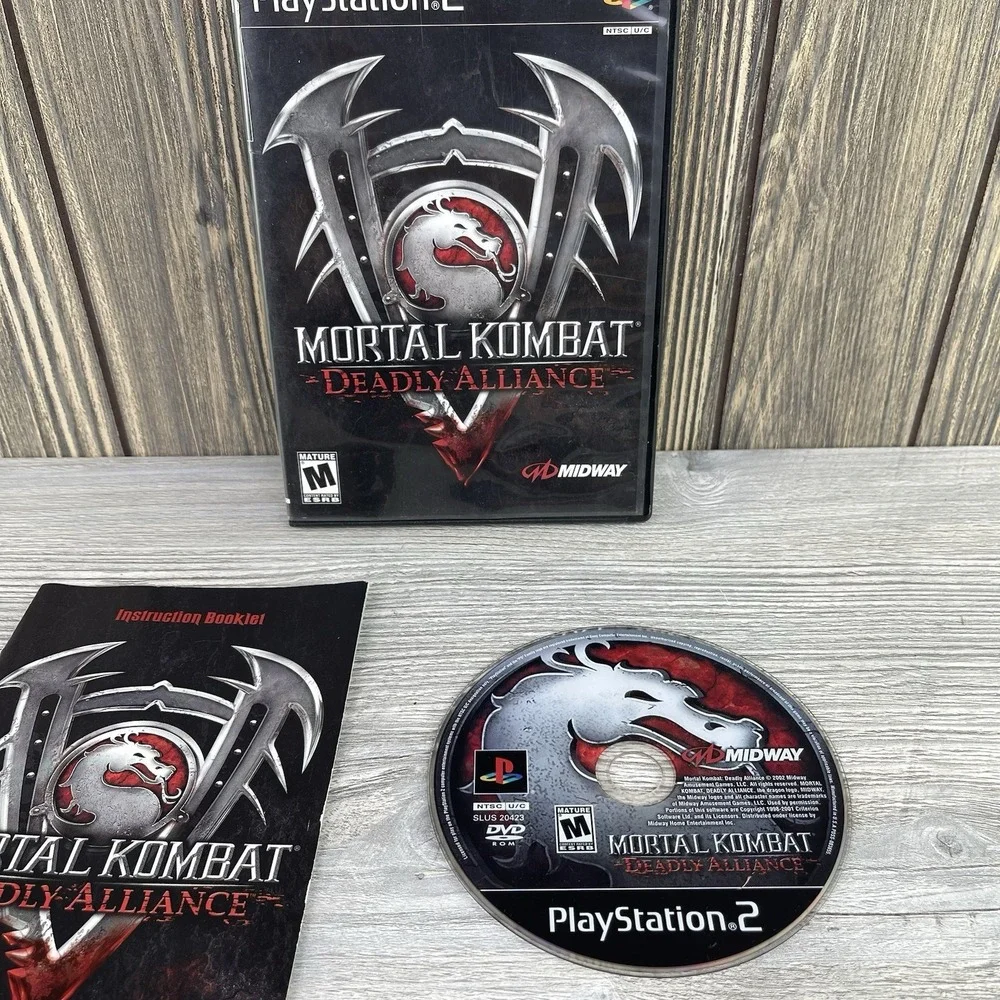 Mortal Kombat Deadly Alliance PlayStation 2 PS2 Complete Tested Working